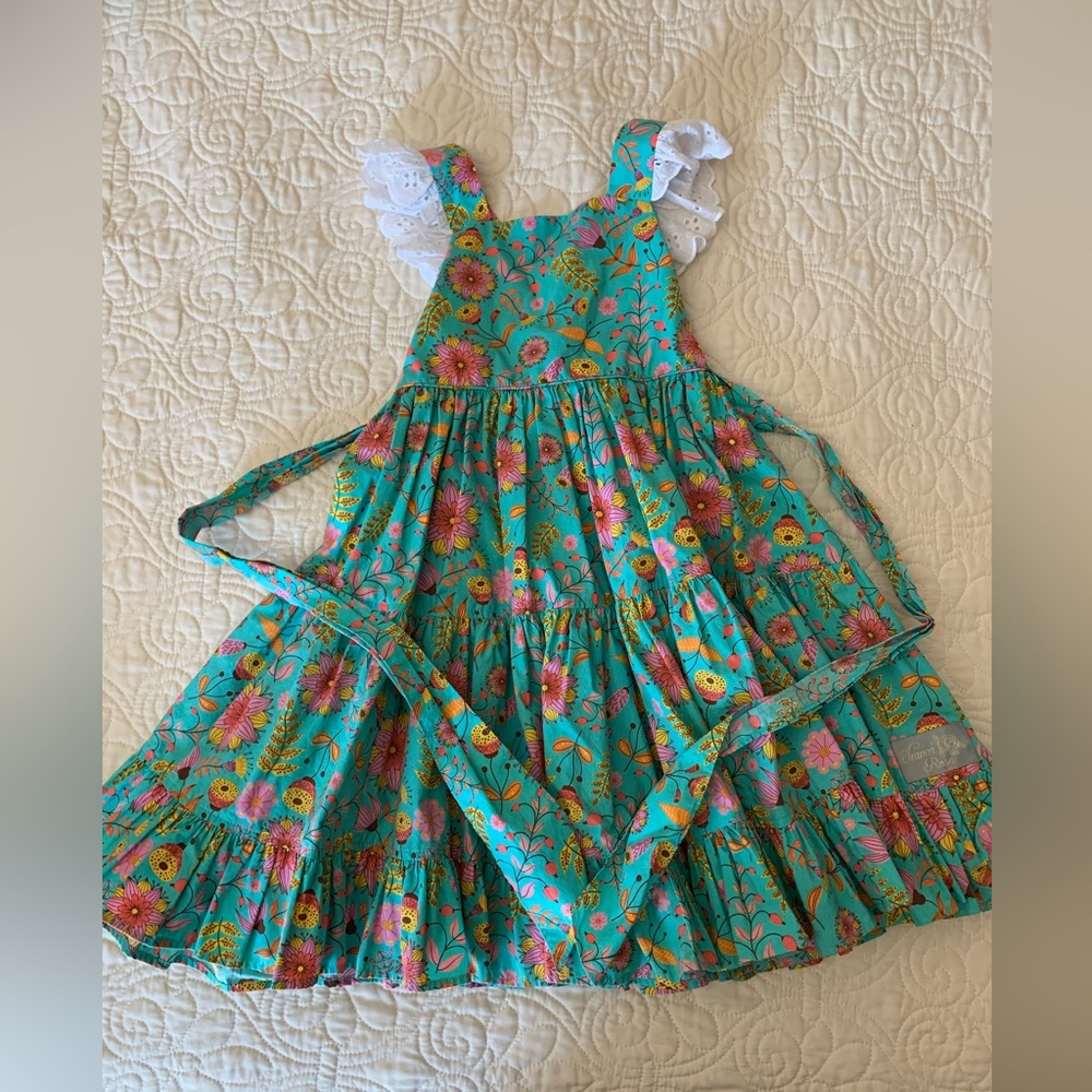 Eleanor Rose peaches collection dress